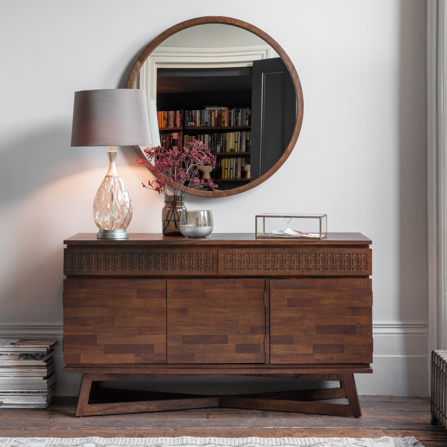 Boho Retreat 3 Door 2 Drawer Sideboard