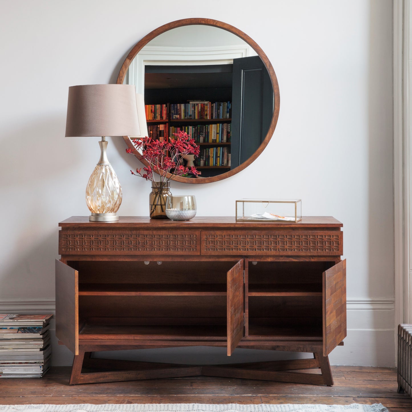 Boho Retreat 3 Door 2 Drawer Sideboard