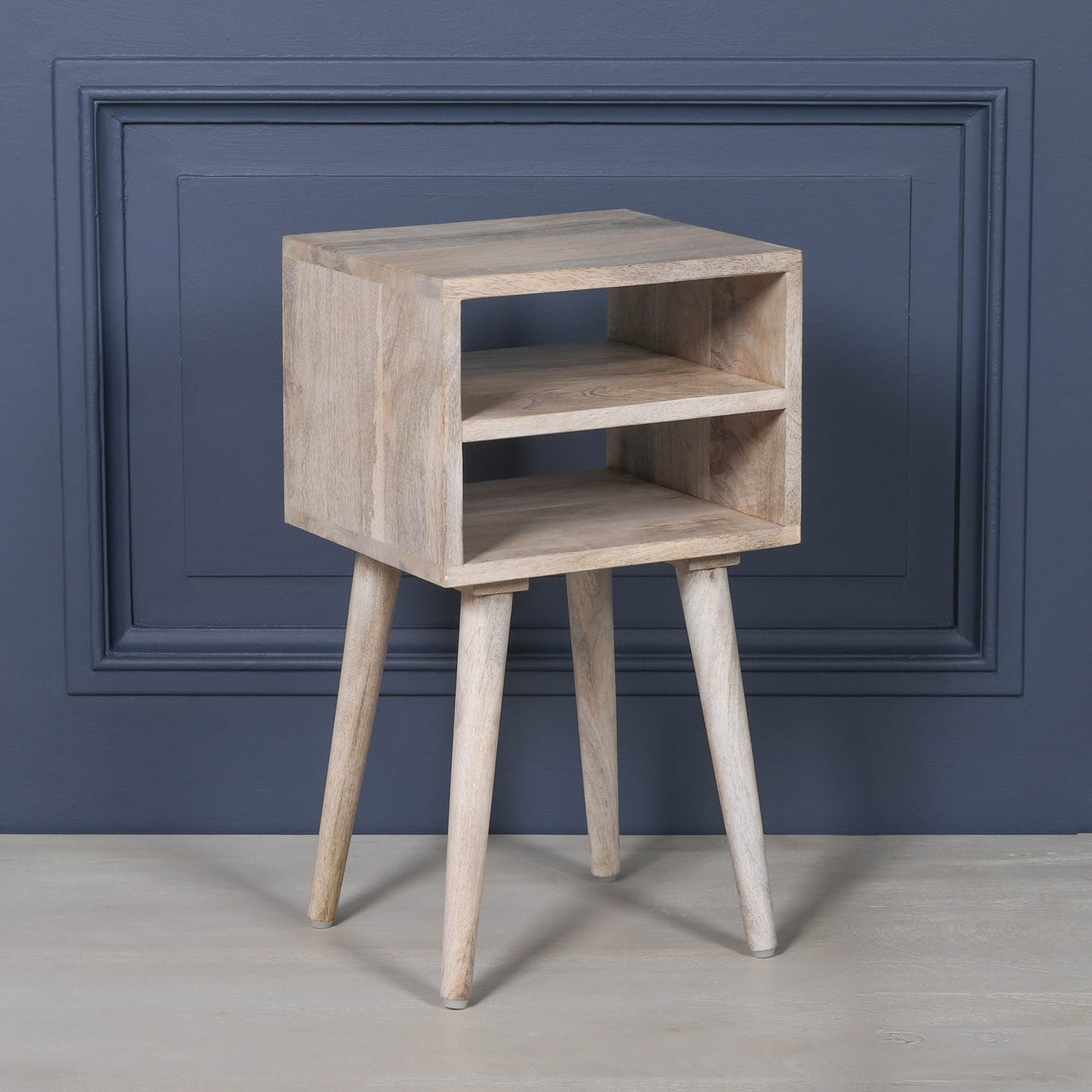 Blanchie wooden modern bedside table