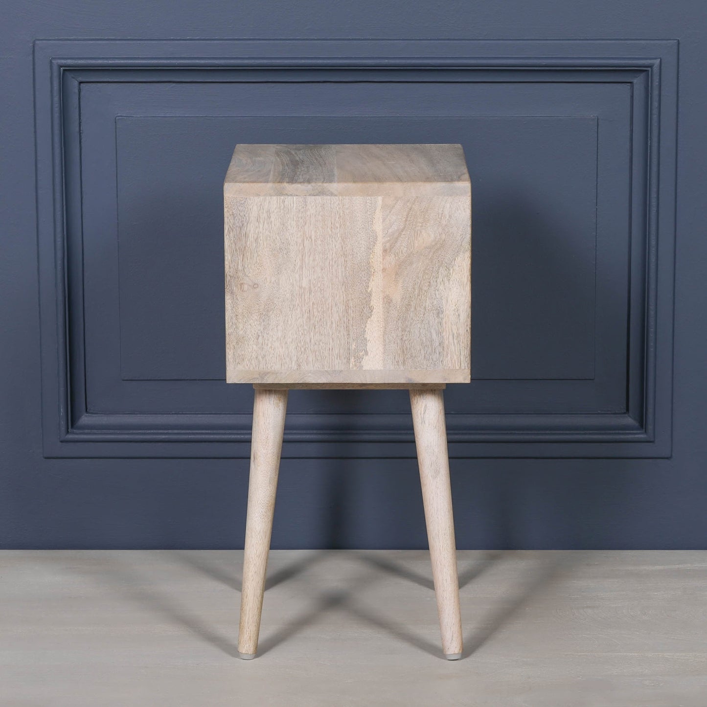 Blanchie wooden modern bedside table