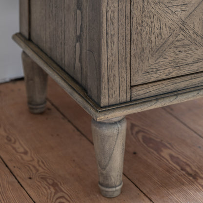 Mustique 2 Drawer Bedside Table