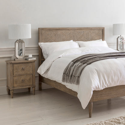 Mustique 2 Drawer Bedside Table