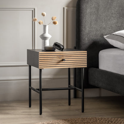 Hyland 1 Drawer Bedside