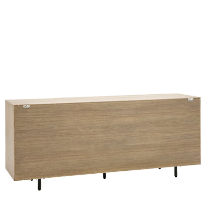 Panelled 4 Door Sideboard