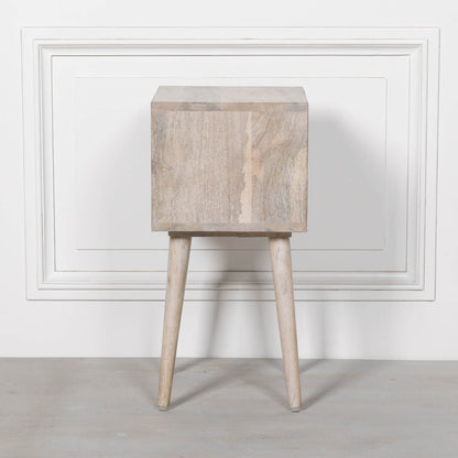 Blanchie wooden modern bedside table